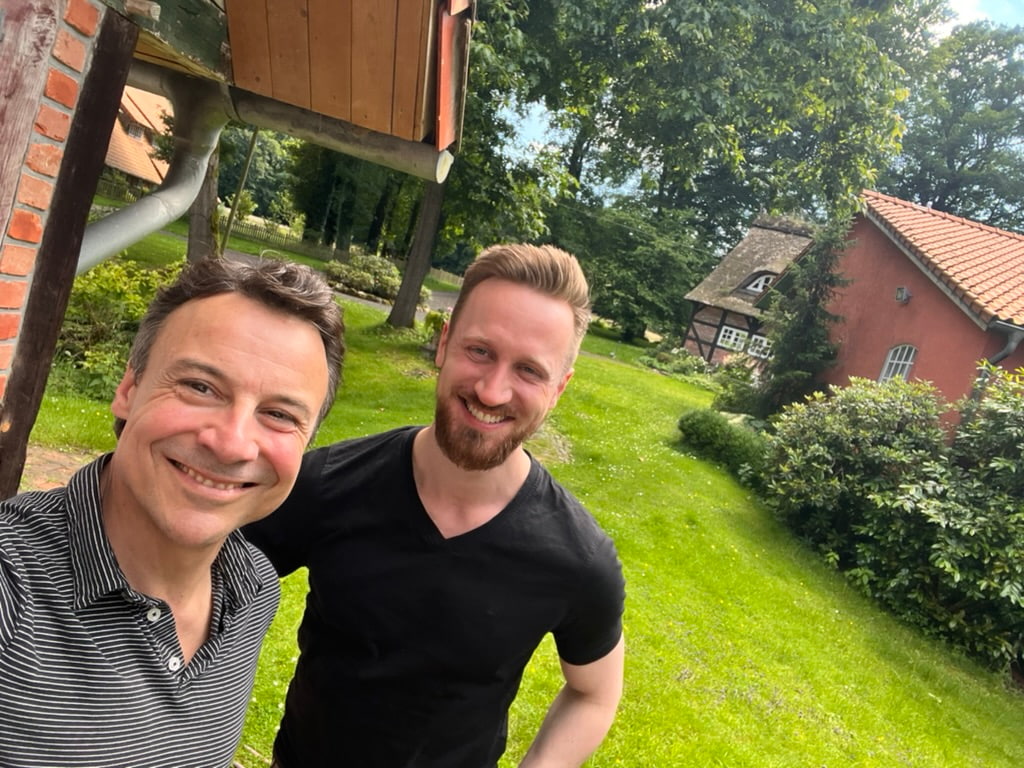 Joerg und Felix im NLP Kurs